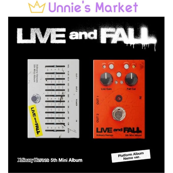 Xdinary Heroes - Album plateforme LIVE et FALL Nemo ver. Fall ver.