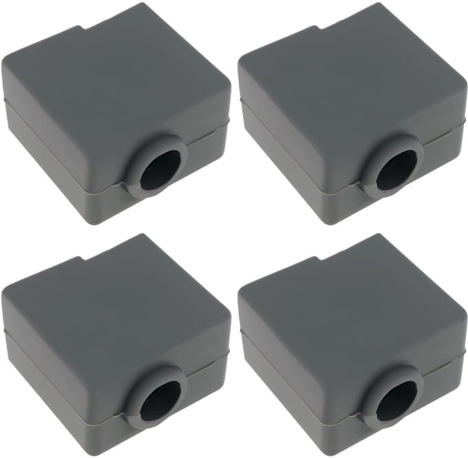 Dailygoods- Hotend Sok - 4 Stuks - Siliconen - Beschermend