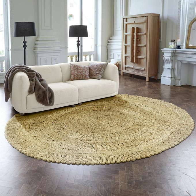 LOBERON Vloerkleed Arendel bruin