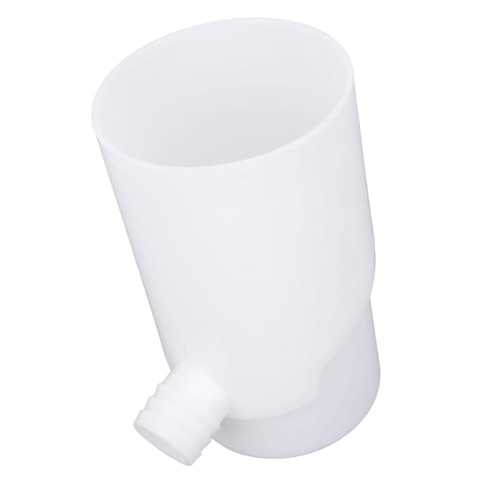 Système de collecte d'eau de pluie 10 cm Déviateur de gouttière rond efficace pour systèmes d'irrigation Aquariums Blanc blanc