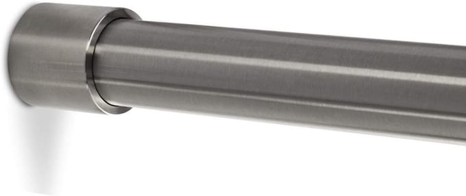Ronde kledingroede 2000 mm met 8x kledinghangerbeugels voor in de kast