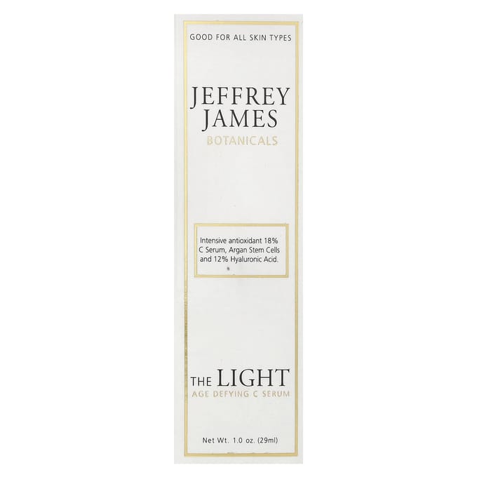 Jeffrey James Botanicals, The Light Anti-Aging C Serum, 1,0 oz (29 ml) beige