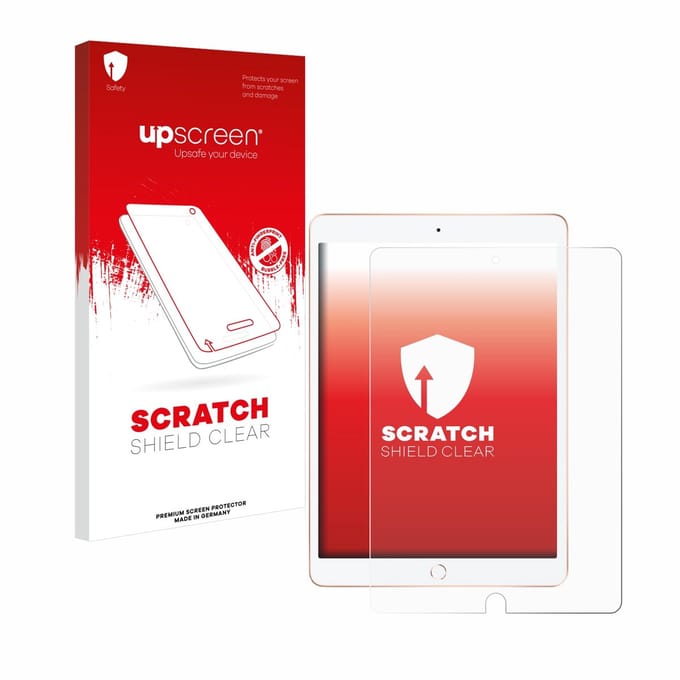 upscreen - Screenprotector voor Apple iPad WiFi 10.2" 2019 / 2020 - Folie Beschermfolie transparant