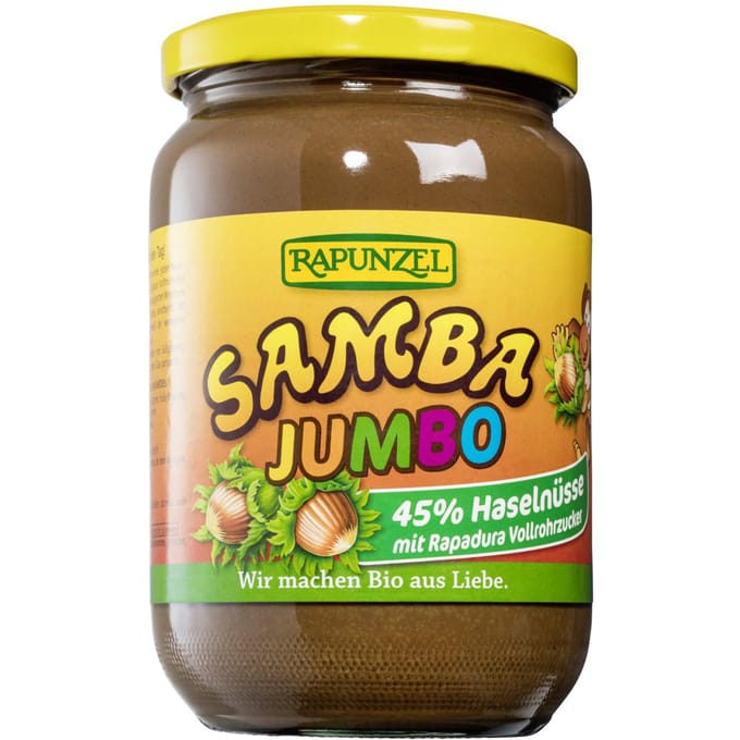 RAPUNZEL Samba Jumbo Biologische Hazelnoot 750 Crème