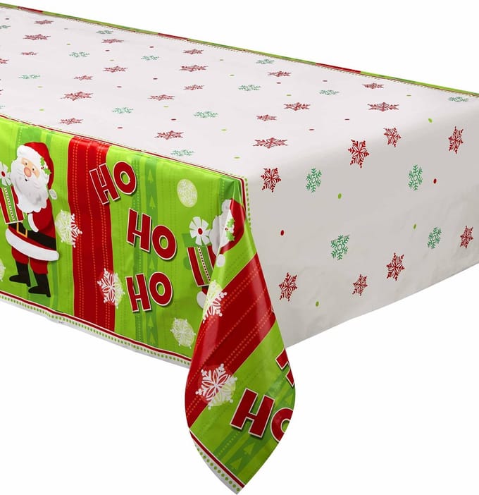 Kleine kerstman tafelkleed - Feestdecoratievoorwerp
