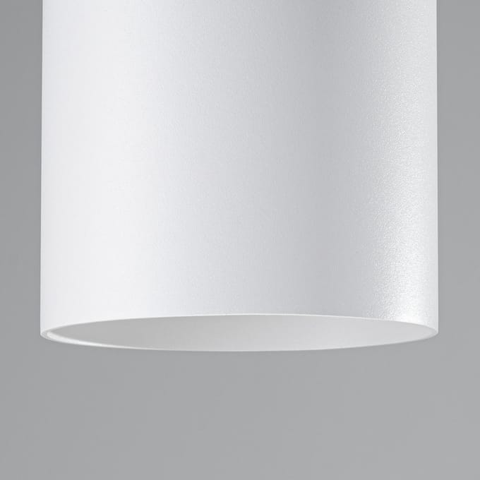 Sollux Lighting Plafondlamp Mika - GU10 - wit - aluminium - 11x12x12cm