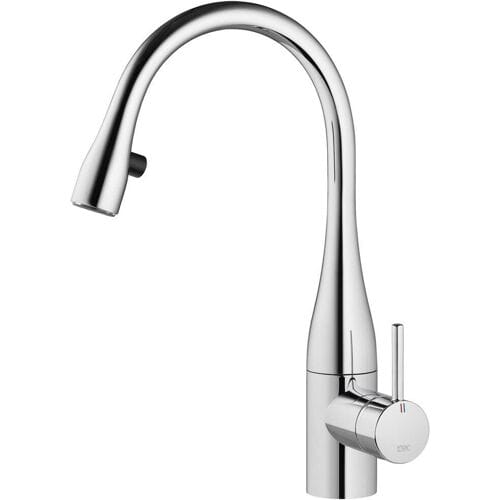 KWC EVE Single lever sink mixer low pressure, front window installation 10.115.102.000FLVMS