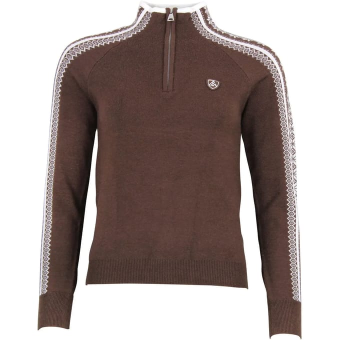 Dames col roulé 1/2 zip Peak Mountain Adomino