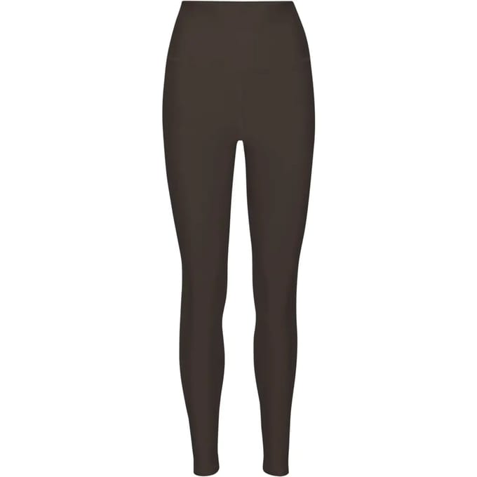 Legging met hoge taille voor dames Colorful Standard Active Coffee Brown