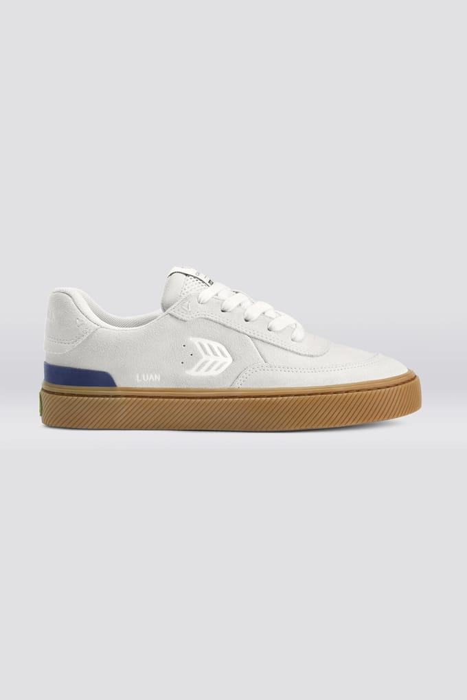 Cariuma Luan Pro Suede Smoke White Größe: 38.5 | Trainers Outlet | Unisex | Weiß