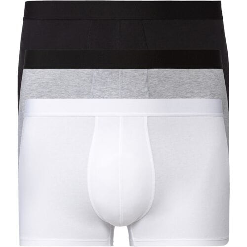 LIVERGY 3 heren boxers (Zwart/grijs/wit, XXL)