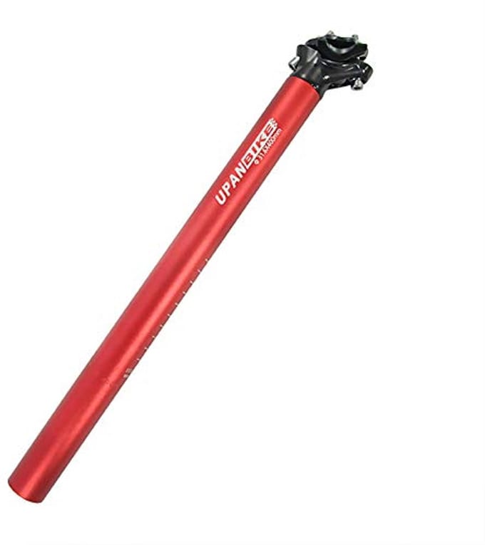 Aluminium Fiets Zadelpen 400mm - Diameter 27.2mm, 30.9mm, 31.6mm