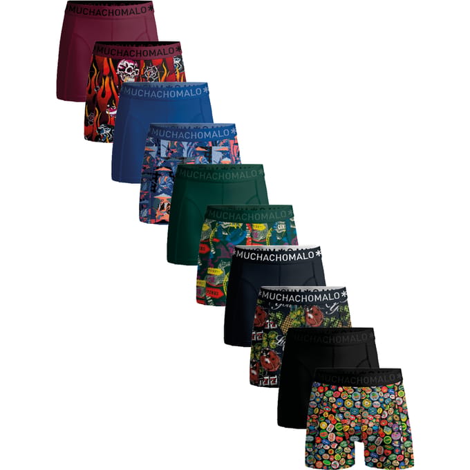 Muchachomalo Heren Boxershorts - 10-Pack - Mannen Onderbroeken