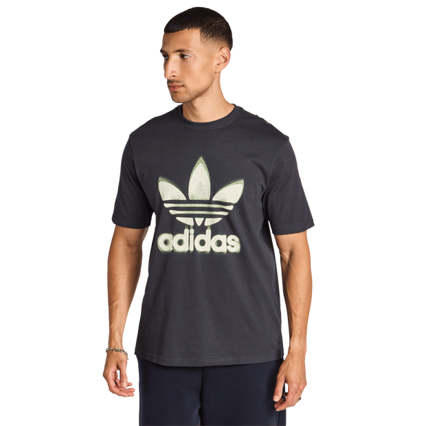 Adidas Graphics T-shirts Heren - Grijs - Maat M