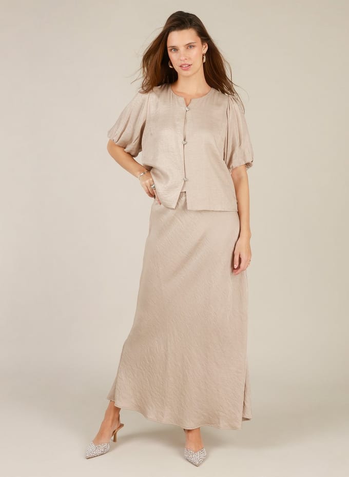 YEST Imani Bottoms - Light Taupe - maat 42