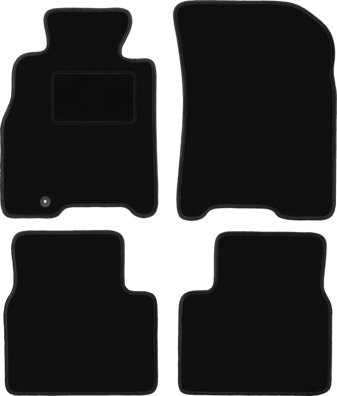 Zwarte veloursmatten voor: Mazda Xedos 9 sedan (1993-2001)
