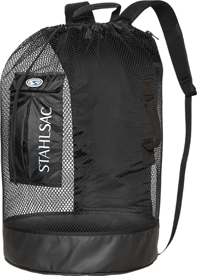 Stahlsac Bonaire - Mesh Rugzak - Zwemtas - Zwart