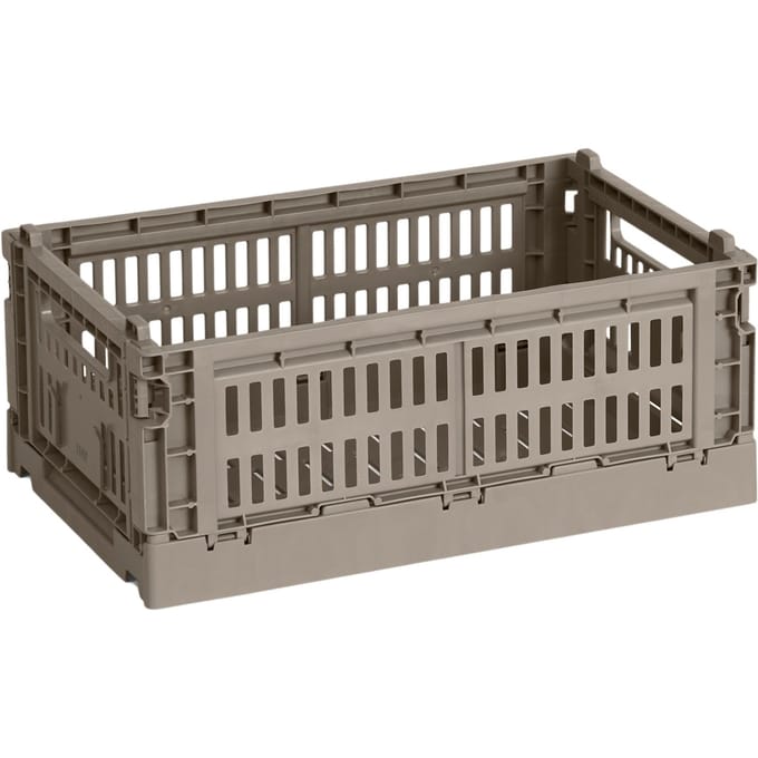 HAY Colour Crate mand S gerecycled - HAYCrateWarmGrey