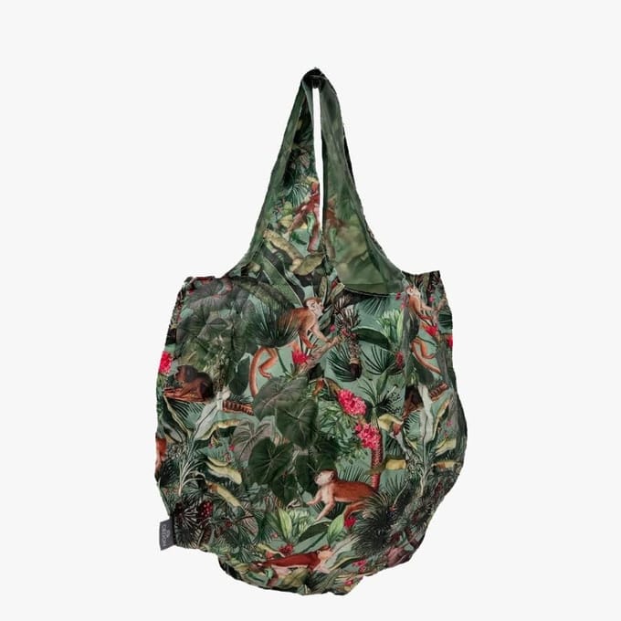 Moderne Schoudertas met Apenprint voor Dames