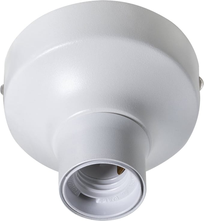 ETH Tasso Plafondlamp excl. 1xE27 wit dia.97.5xh86mm