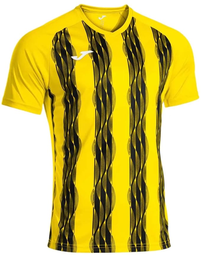 Joma Inter V T-shirt Met Korte Mouwen Geel 3XL Man