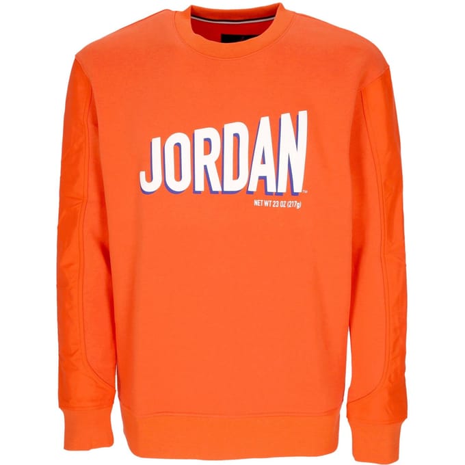 Flight MVP Graphic Fleece Crewneck herensweatshirt Rush oranje/wit
