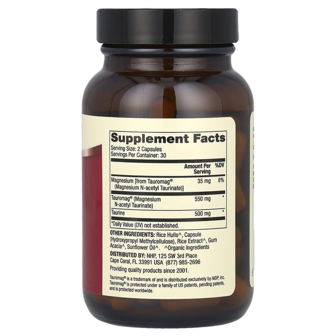 Dr. Mercola - Taurine Advanced - 500 mg - 60 capsules