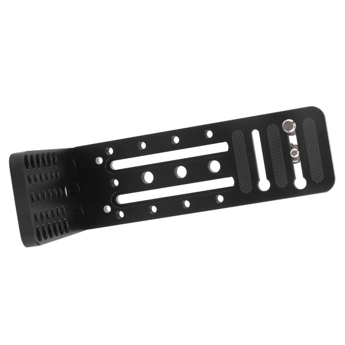 L130C Dslr Statief Stabilisator Universeel Opname Camera Video L Beugelplaat Schroefgat Bevestiging black