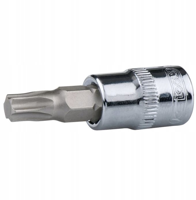 KS Tools CHROME+ Gniazdo - Bitdoppen voor TX-Schroeven - T20 - 1/4"
