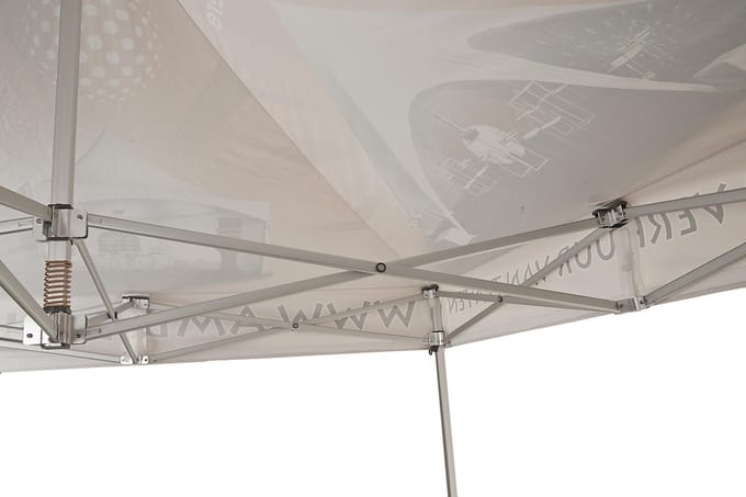 Ambisphere - Plooitent 3x3 - Vouwtent 3x3 - Easy Up 3x3 - ALU - Kleur: ZAND