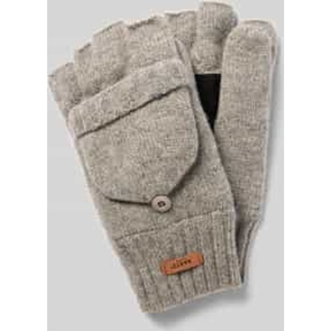 Handschoenen met labeldetail, model 'HAAKON'