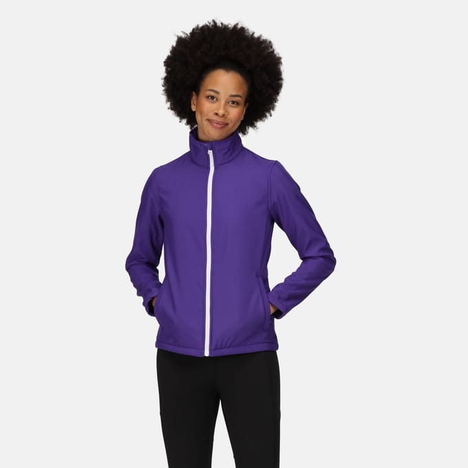 Jas Hiking Dames Waterdicht Ademend Ablaze Printable Softshell