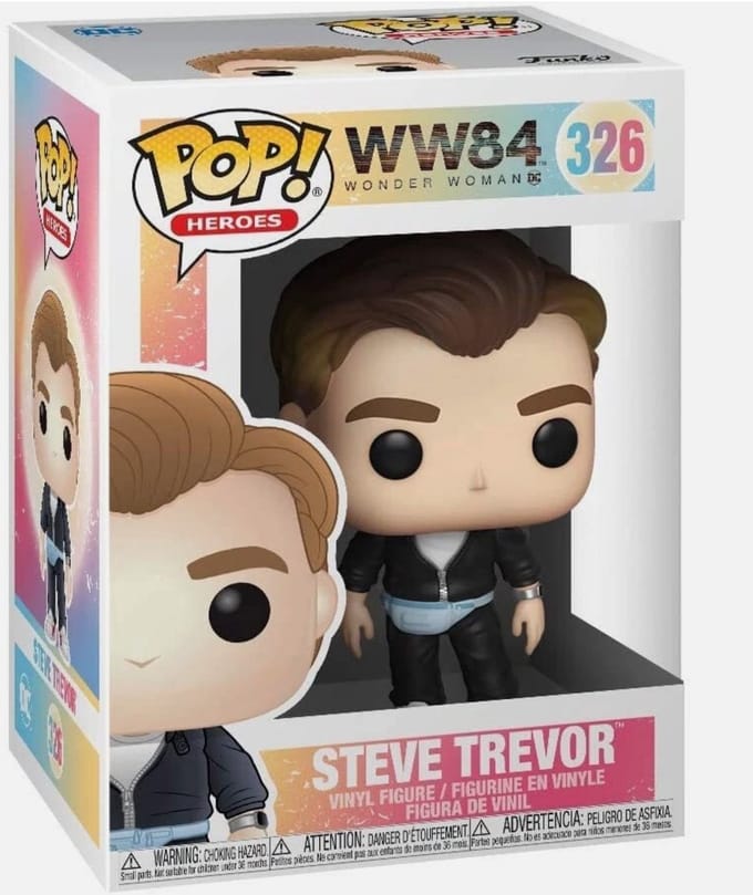 Funko Pop! Dc: Wonder Woman 1984 - Steve Trevor 9 Cm Vinyl