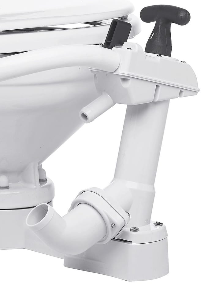 Handmatige toiletvervangingspompset