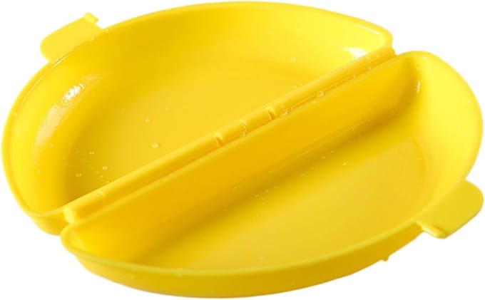 Eierstroper Magnetron - Omeletvorm - Ontbijtmaker - BPA-vrij - 21 cm - Veelkleurig