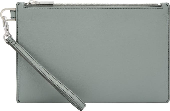 FOSSIL Polstas Utensil zak Wristlet Smokey Blue Blauwgrijs