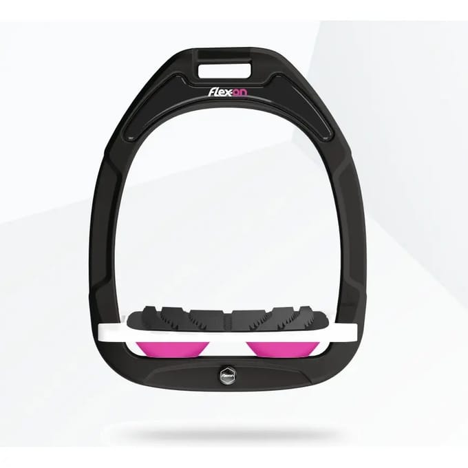 Verstelbare stijgbeugels Grip Groen/Wit/Roze Flex-On Green Composite