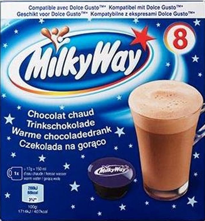 Milky Way - Warme Chocoladedrank (Dolce Gusto Compatible) - 5x 8 Capsules
