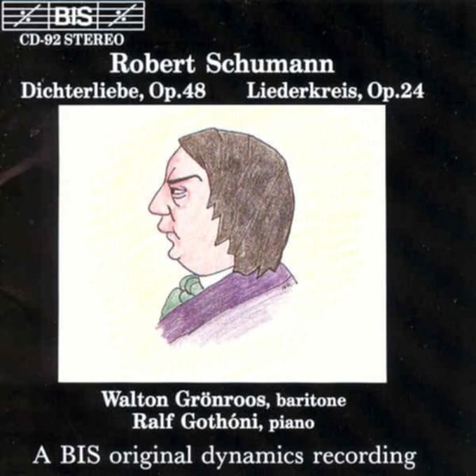 Walton Gronroos & Ralf Gothoni - Schumann: Dichterliebe, Op. 48 | Liederkreis (CD)