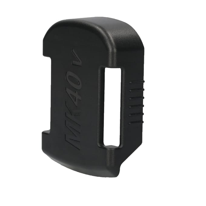 5 stuks vervangende batterijhouder voor Makita 40V lithium-batterij wandclip riemtype batterij 5 PCS & Type 2 zwart