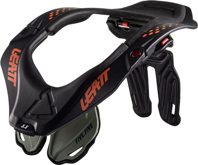 Leatt 5.5 Nekbrace Zwart Groen - Nekbrace