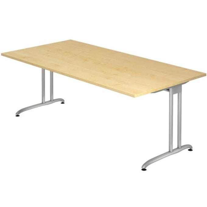 BELA 2E S | Bureau - Esdoorn 200 x 100