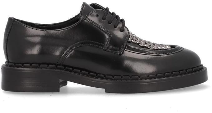 Alpe Chester loafers in zwart leer