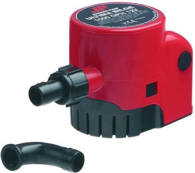 Johnson Ultima 1000 12V automatische Bilgepomp 64 l/min