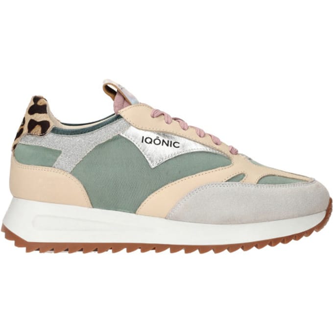 IQÔNIC Sneakers - Dames - Groen - Maat:41
