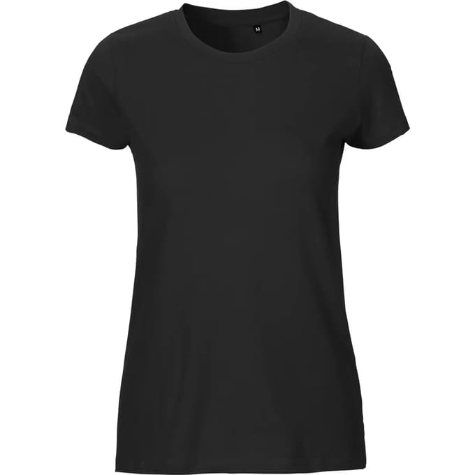 Neutral Tiger Cotton Ladies T-Shirt NET81001 - Black - M
