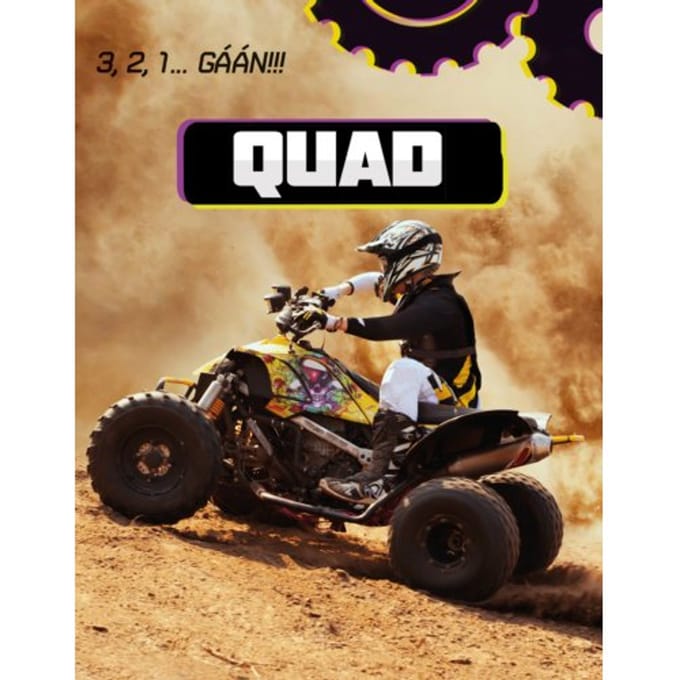 Quad - 3, 2, 1... Gáán! - Lisa Amstutz