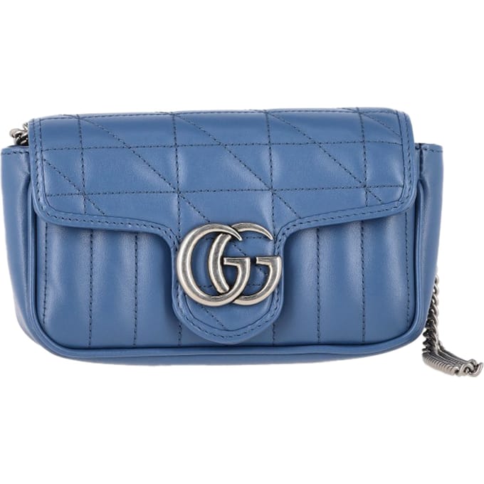 Gucci Super Mini Aria Marmont Matelassé Schoudertas