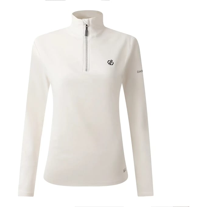 Dames stretch ondershirt 1/2 ritssluiting Dare 2B Lowline II