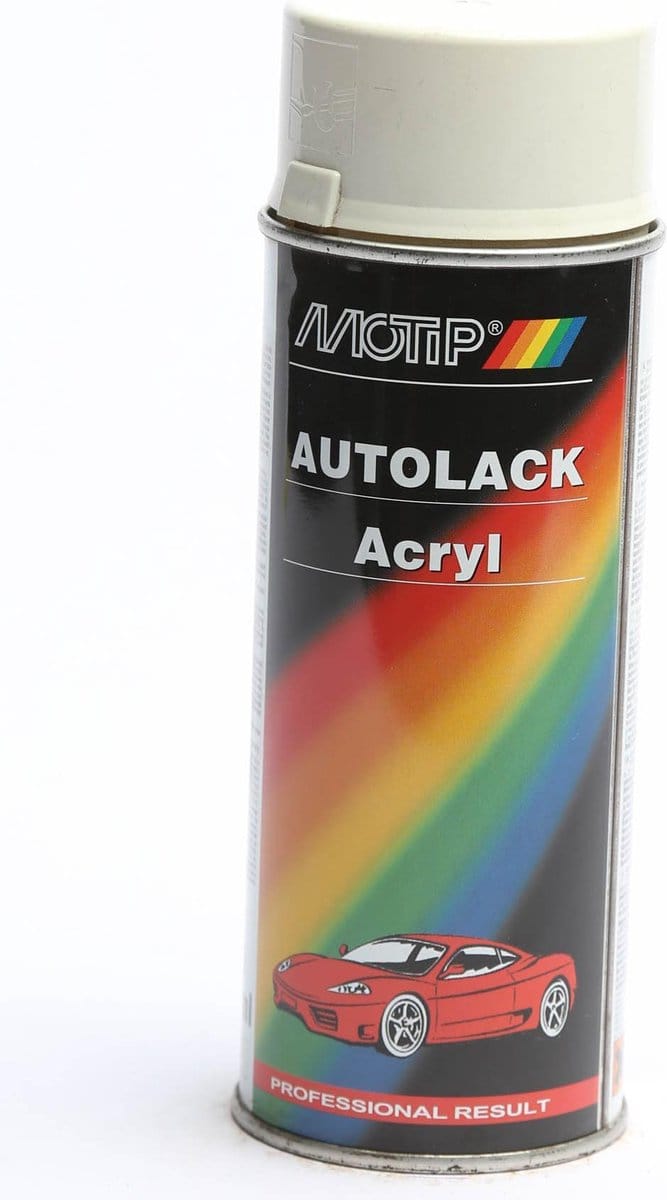 Motip 45760 - Autolak spuitbus - Wit  - 400ml
